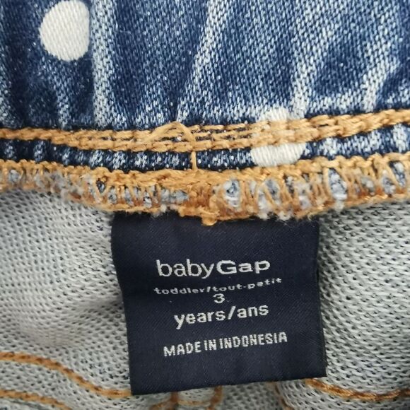 2/$20 Gap denim joggers size 3 - Picture 3 of 4